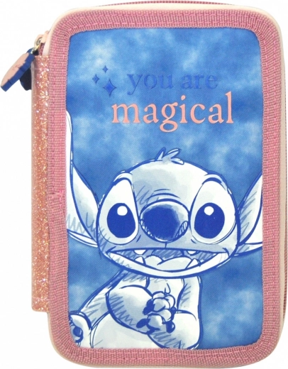 Two-compartment Pencil Case Stitch with Equipment