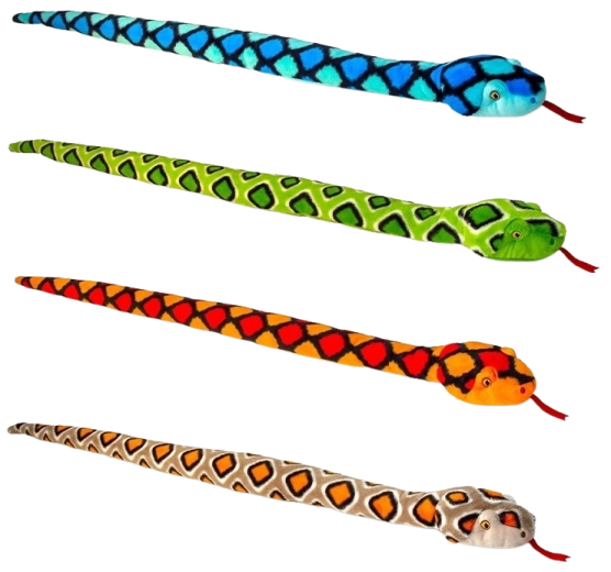 Плюшена змия 65 см KEEL TOYS