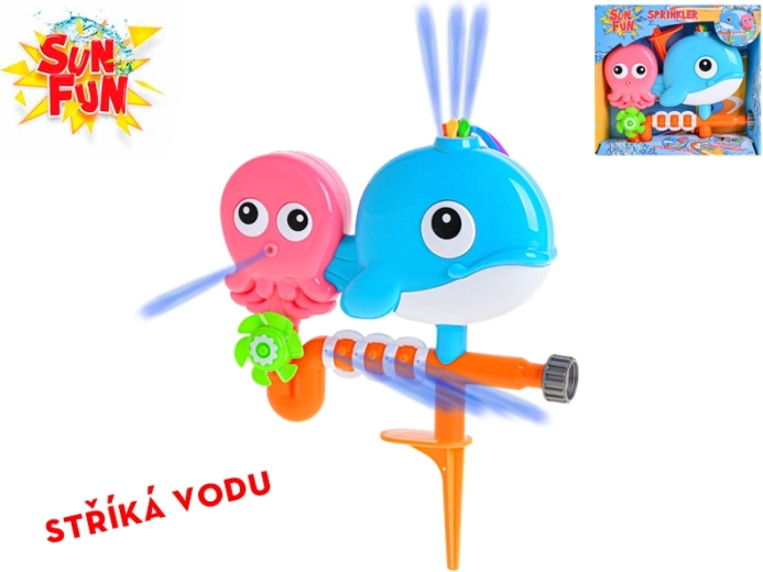 Sun Fun морски животни, пръскащи вода