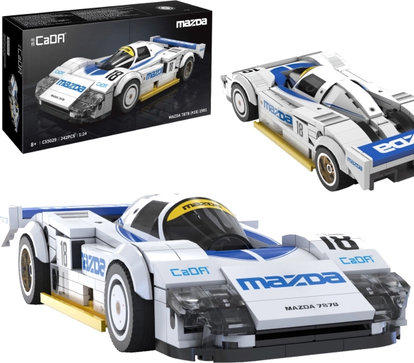 Конструктор CaDA спортен автомобил MAZDA 787B 1:24 (242 части)