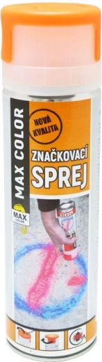 MAX COLOR marking spray 500 ml – fluorescent orange