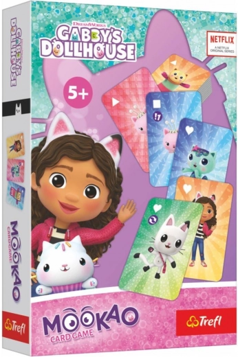 Бърза картова игра MOOKAO Gabby’s Dollhouse