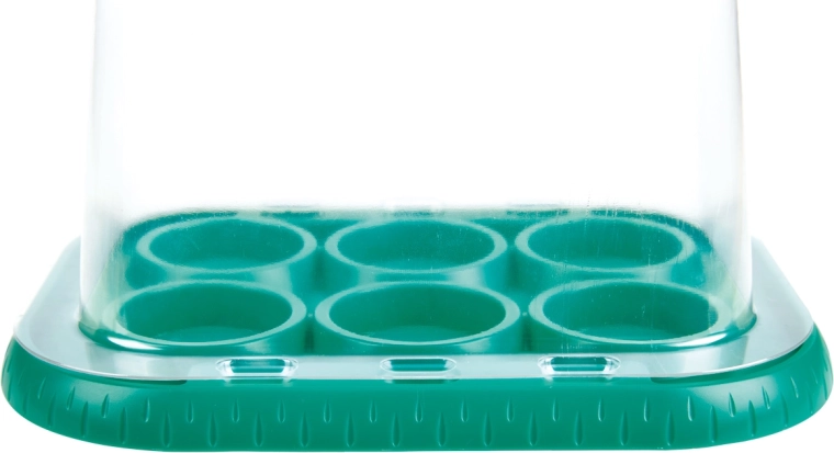 Organized growing in separate compartments