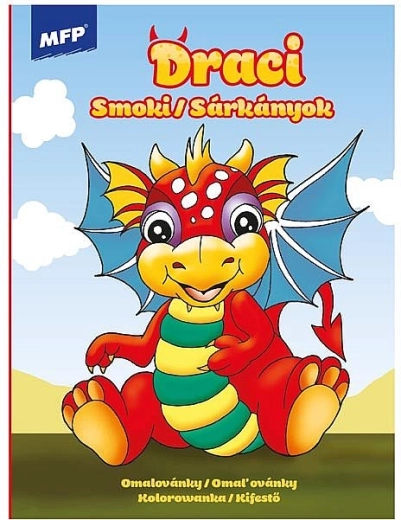 Coloring Book A4 – mixed themes