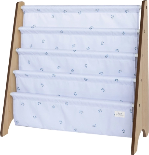 3 Sprouts стойка за книжки recycled blueberry/mist
