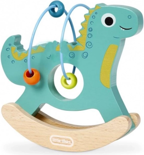 Little Tikes Wooden Rocking Animal with Beads