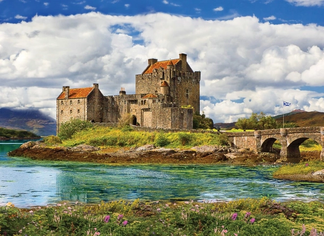 Eurographics пъзел Замъкът Eilean Donan 1000 части