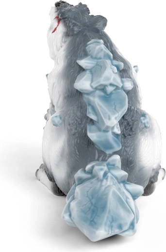 Imposing icy armor and crystals