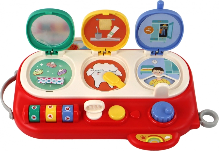 Три отваряеми прозорчета, пълни с открития