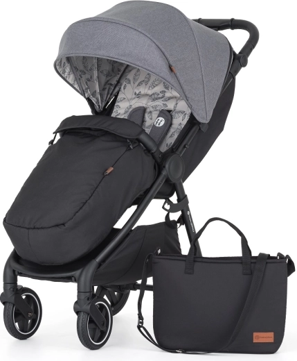 Petite&Mars Royal3 sports stroller Black Ultimate Grey