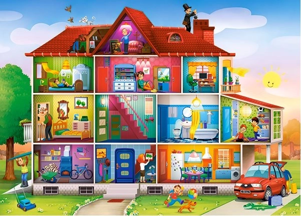 Пъзел 120 части House Life