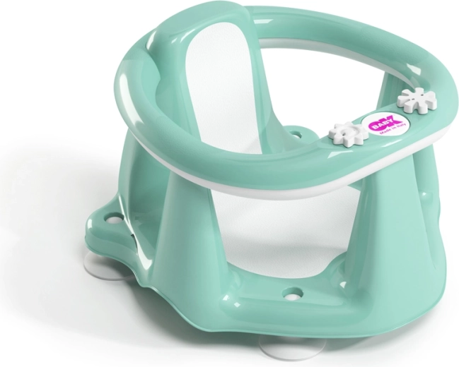 Ok Baby Flipper Evolution non-slip bath seat with suction cups 6–15 months, sky blue