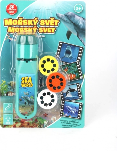 Фенерче и проектор на морски животни за деца