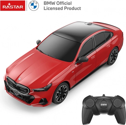 RC car 1:24 BMW i5 red RASTAR