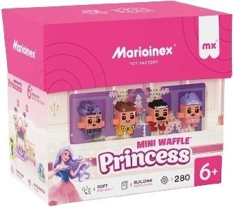 Конструктор Mini Waffle Принцеса 280 части Marioinex