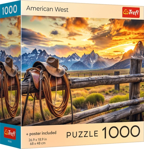 Пъзел Trefl Дивият запад 1000 части