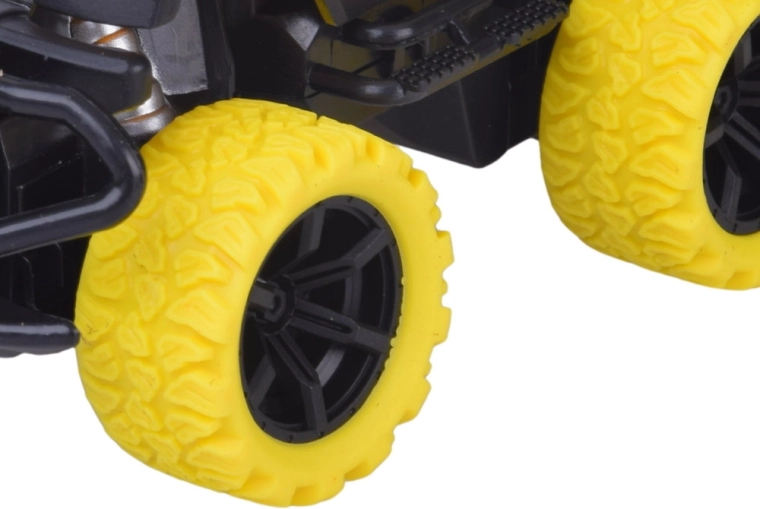 Rubber tires for reliable grip