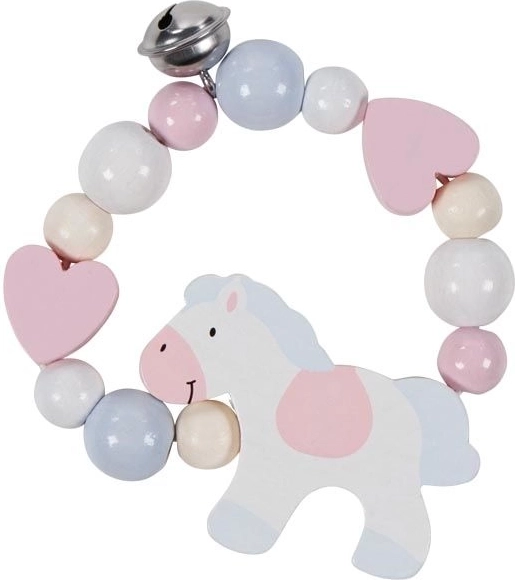 Flexible Rattle with Horse