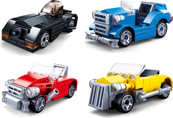 Sluban hot rod building set for kids