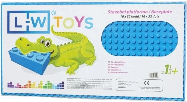Building Base Blue Junior 16x32 Dots