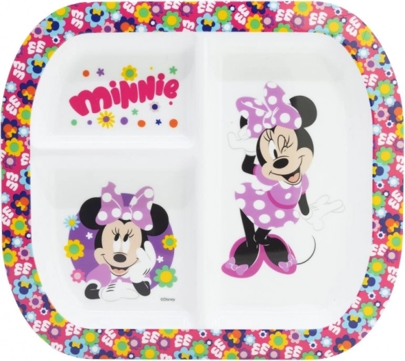 Детска правоъгълна чиния с Minnie