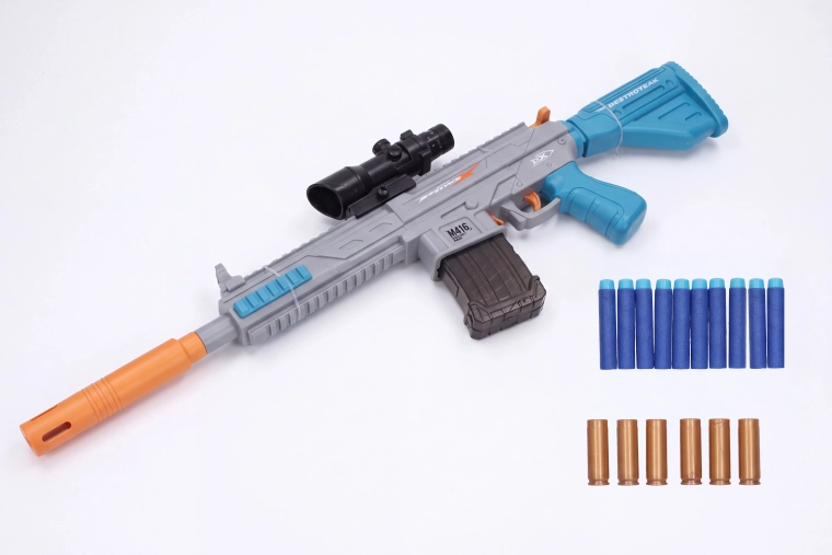 Пушка Pioneer M416 с дунапренени патрони и гилзи