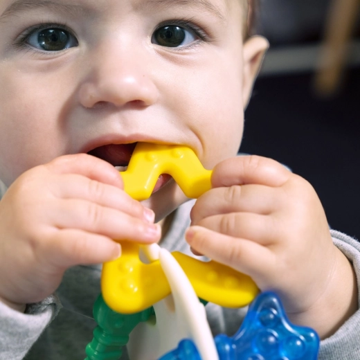 Textures and colors for sensory stimulation