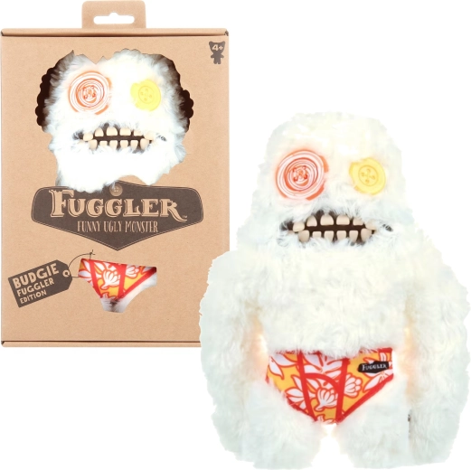 Плюшена играчка Fuggler Budgie Sasquoosh призрак 22 см