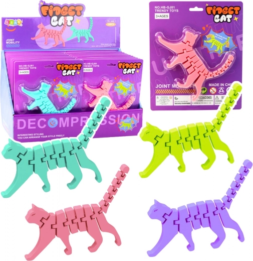Puzzle Cat Fidget 3D Puzzle