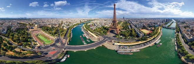 Eurographics Panoramic Puzzle Paris 1000 Pieces – AirPano