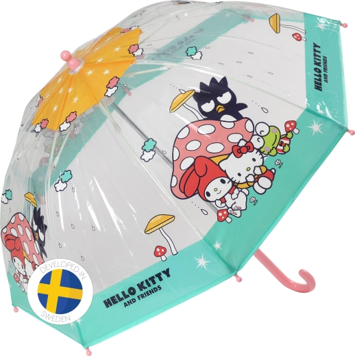 Детски чадър Hello Kitty и приятели