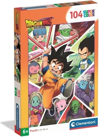 Clementoni puzzle SuperColor Maxi 104 pieces Dragon Ball Daima