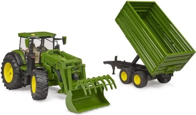 Tandem dump trailer