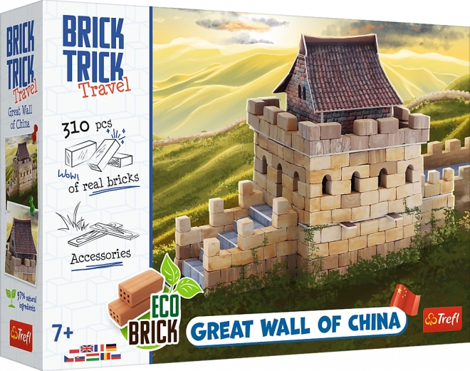 TREFL Brick Trick Travel – Великата китайска стена, 310 части