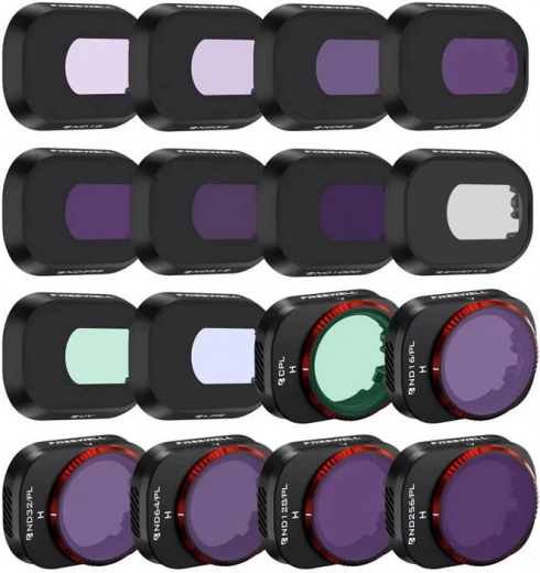 Freewell 16-Filter Set for DJI Mini 4 Pro Drone