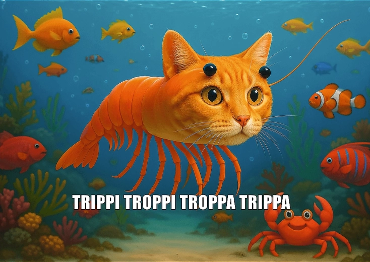 Пъзел Trefl BrainRots: Trippi Troppi Troppa Trippa 200 части