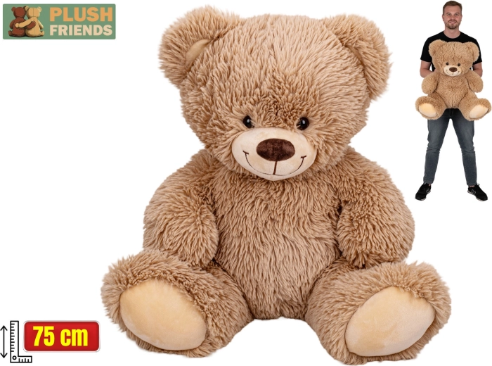 Beige Plush Teddy Bear 75 cm Plush Friends