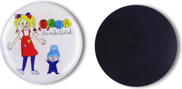 KÁJA A BAMBULÁČEK Magnet 45 mm