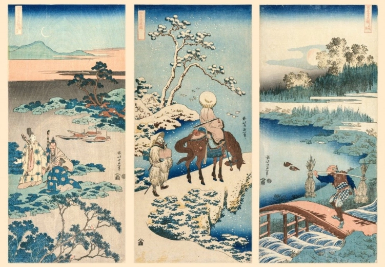 GRAFIKA Puzzle Hokusai Art 1000 Pieces