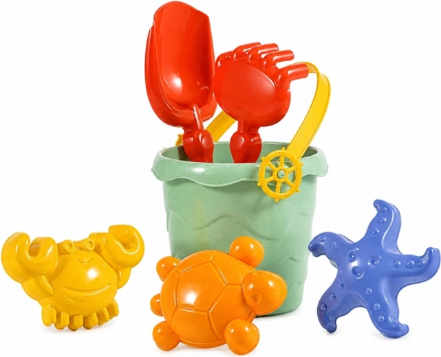 3 sea-animal molds for creative play
