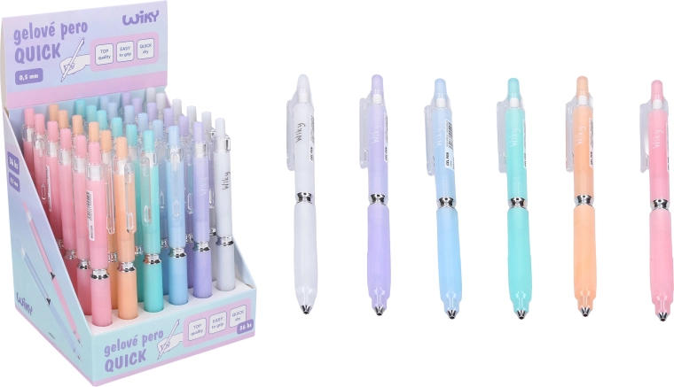 Quick gel pen 0.5 mm – blue refill