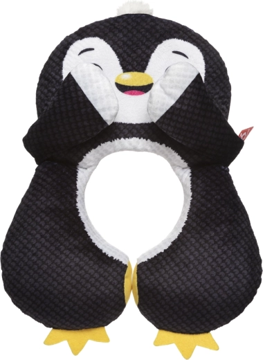 Supports the head and neck while traveling
