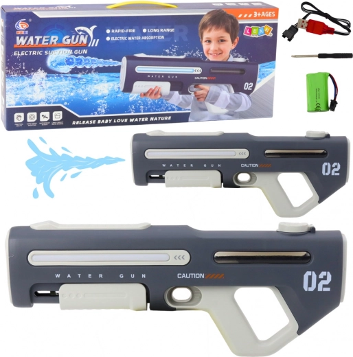 Electric automatic water gun gray