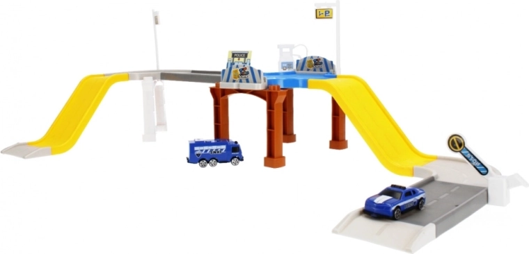 Easy-to-assemble car track
