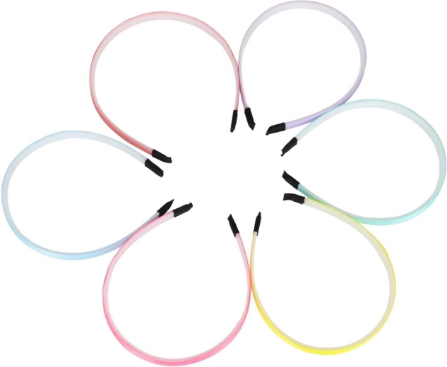 Six headbands for decorating