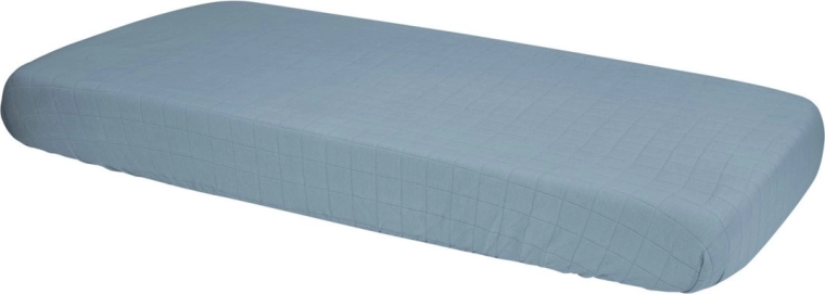 Lodger Slumber Tribe cot sheet 70 × 140 cm ocean