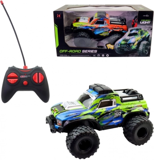 RC off-road car with big wheels
