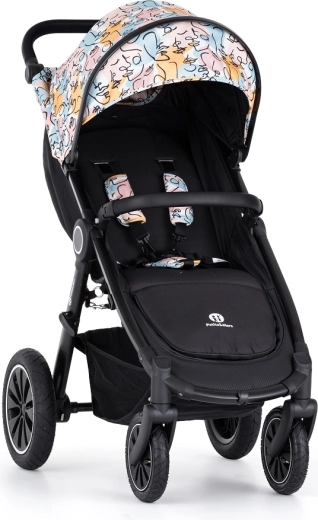 Petite&Mars sports stroller Street+ Air black limited 100 Faces