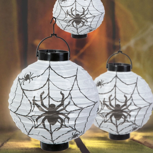 LED фенер паяжина, 20 см