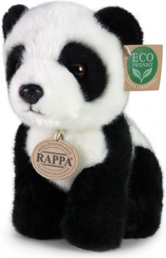 Плюшена седяща панда 18 см eco friendly
